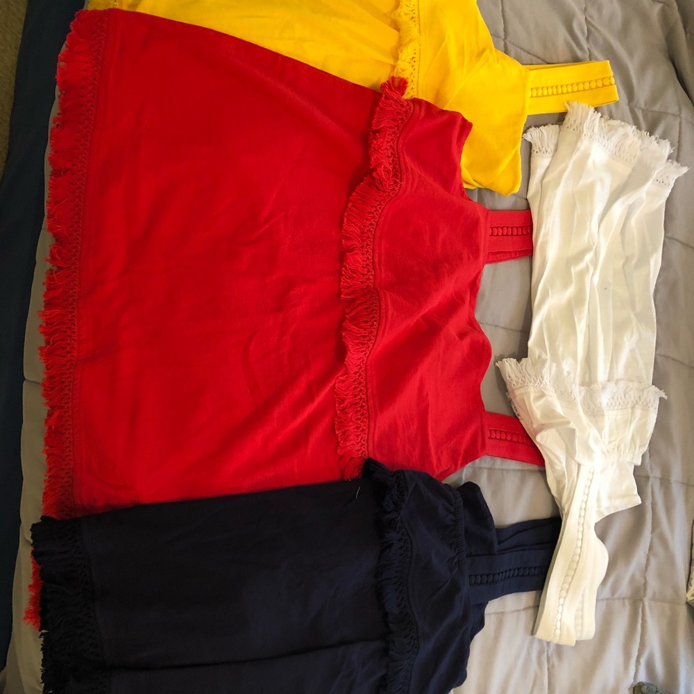NWT/NWOT Lot of J.Crew Tanks
